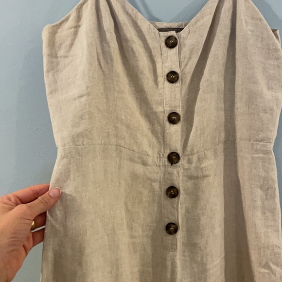 SOLD Reformation Torta Linen Jumpsuit - Picture 5 of 7